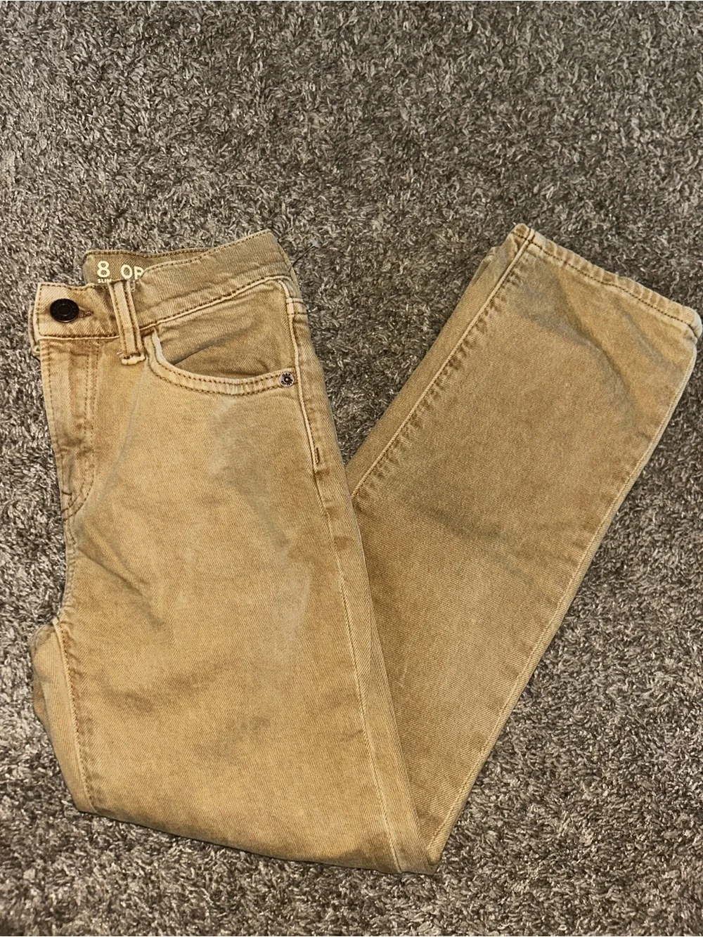 GAP Kids Casual Corduroy Pants in Tan